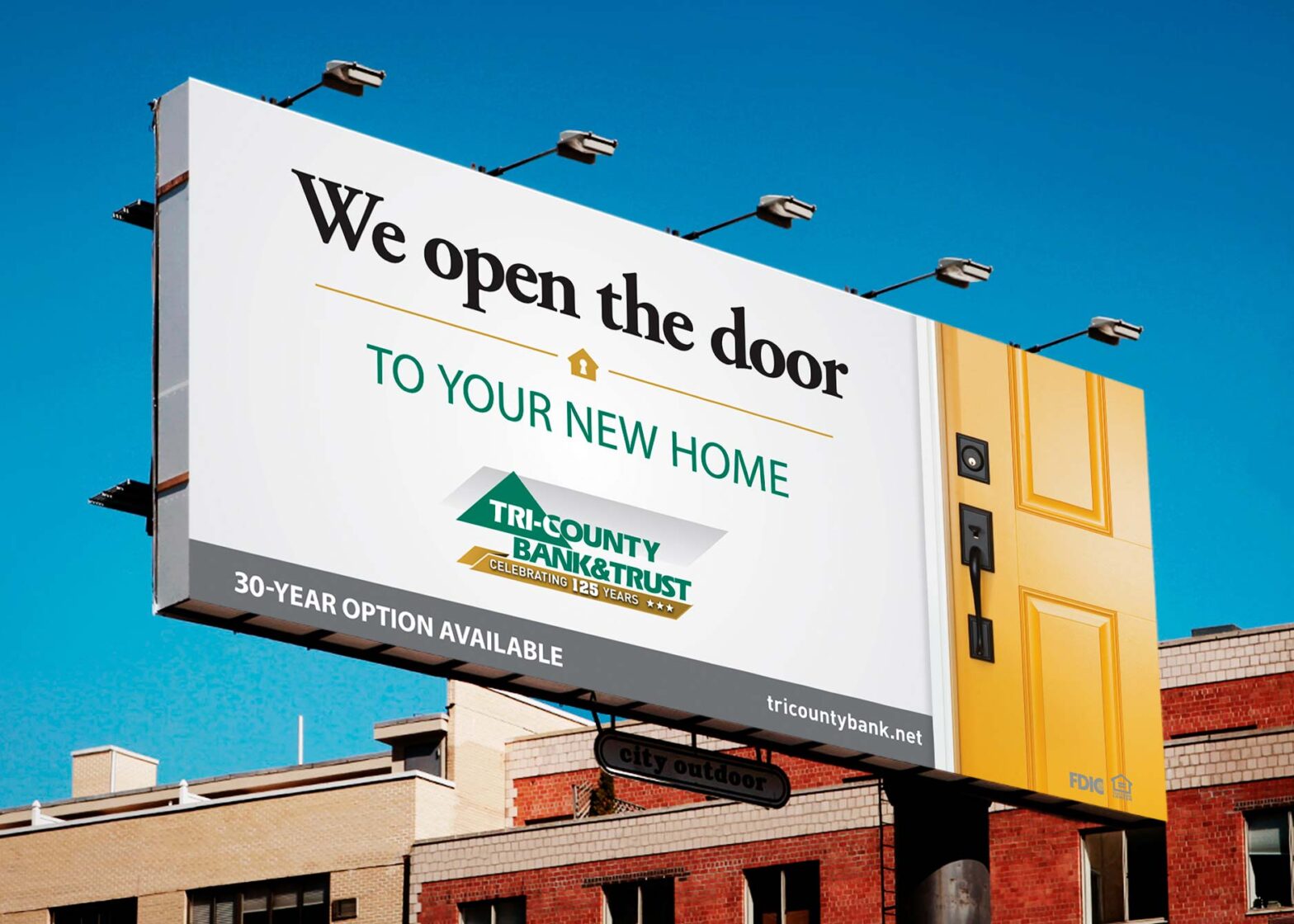 Tri-County Mortgage billboard
